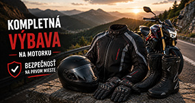 Kompletná výbava na motorku od A po Z: Koľko stojí bezpečnosť a na čom by sa nemalo šetriť?