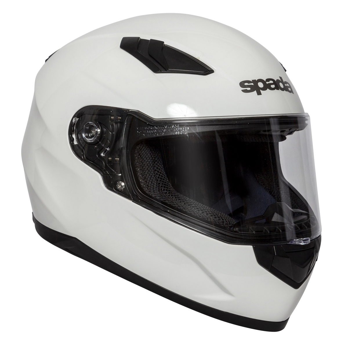 SPADA Integrálna moto prilba RAIDEN M biela
