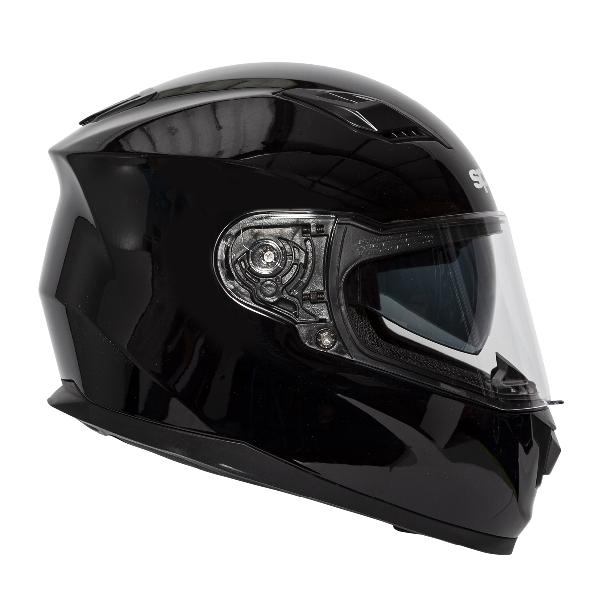 SPADA integrálna moto Prilba SP17 M čierna