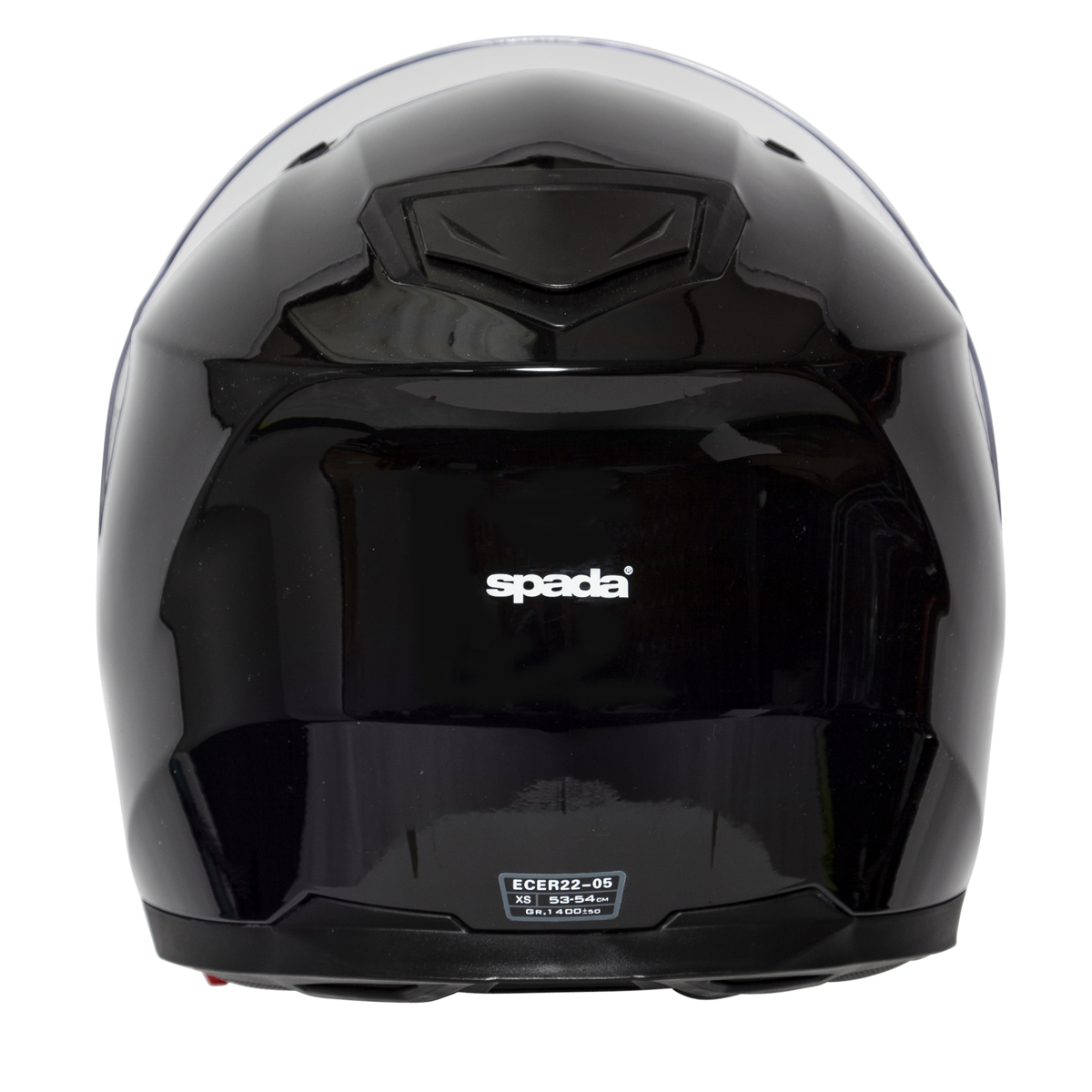 SPADA integrálna moto Prilba SP17 M čierna