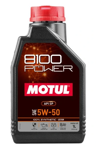 MOTUL Motorový olej 8100 POWER 5W50 1L