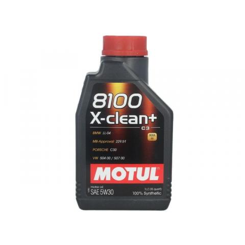 MOTUL Motorový olej 8100 X-Clean+ 5W30 1L