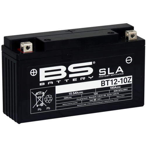 BS-BATTERY V továrně aktivovaný akumulátor BT12-10Z (FA) (YT12-10Z)