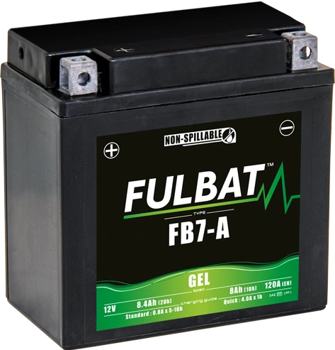 FULBAT FB7-A 12V 8Ah 120A 135x75x133mm L+ GEL bezúdržbová motobatéria