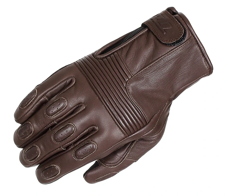 TXR Rukavice na motorku Ranger tmavo hnedé S