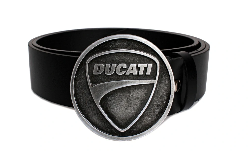 TXR Kožený opasok Ducati 120 cm
