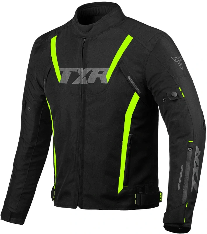 TXR Bunda na motorku Gunner čierno-fluo žltá L