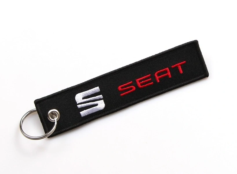 TXR Textilná kľúčenka Seat