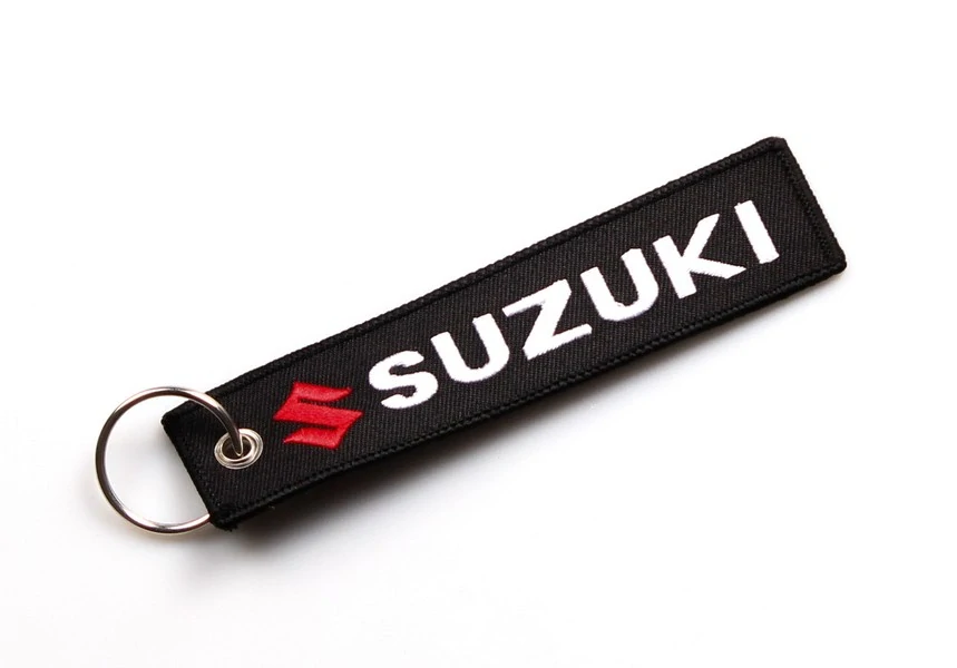 TXR Textilná kľúčenka Suzuki