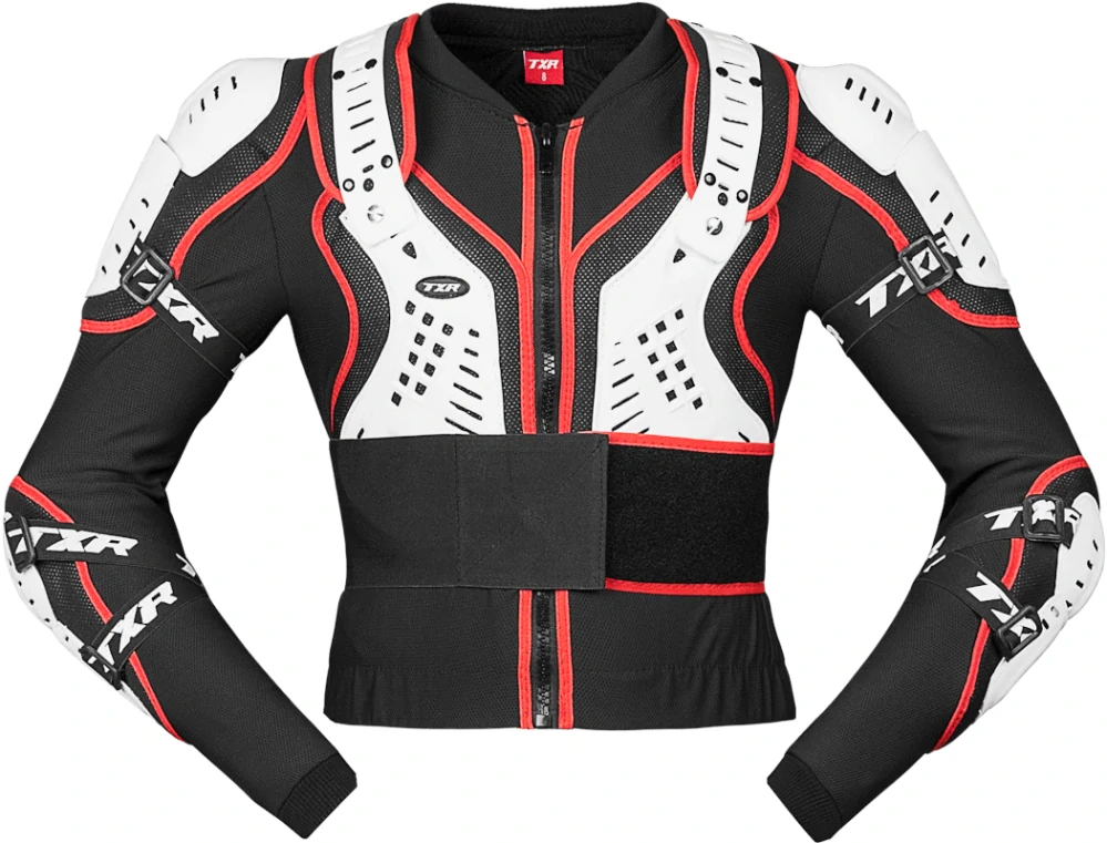 TXR Detsky chránič tela Guard bielo-čierno-červený 10