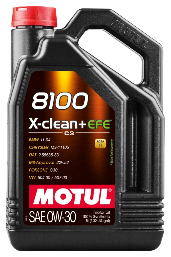 MOTUL Motorový olej 8100 X-clean+ EFE 0W30 5L