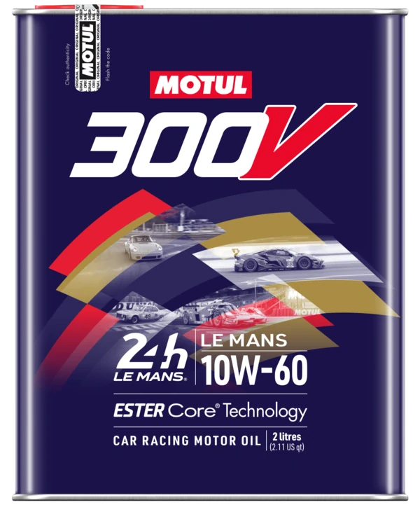 MOTUL Motorový olej 300V Le Mans 10W60 2L