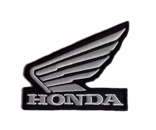 TXR Moto nášivka Honda biela