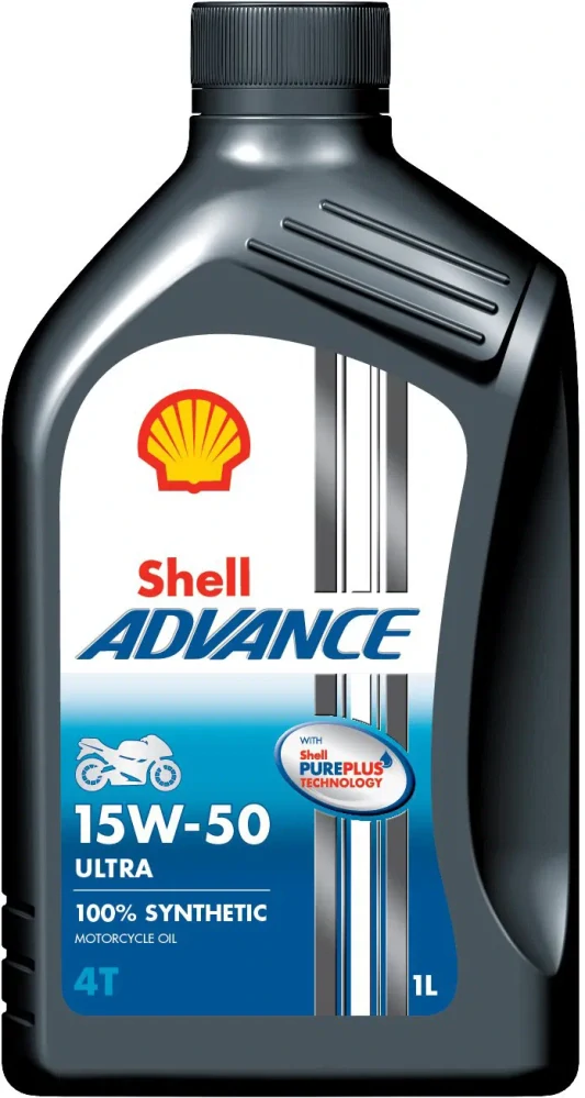 SHELL Motorový olej Advance Ultra 4T 15W50 1L
