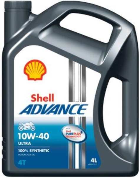 SHELL Motorový olej Advance Ultra 4T 10W40 4L