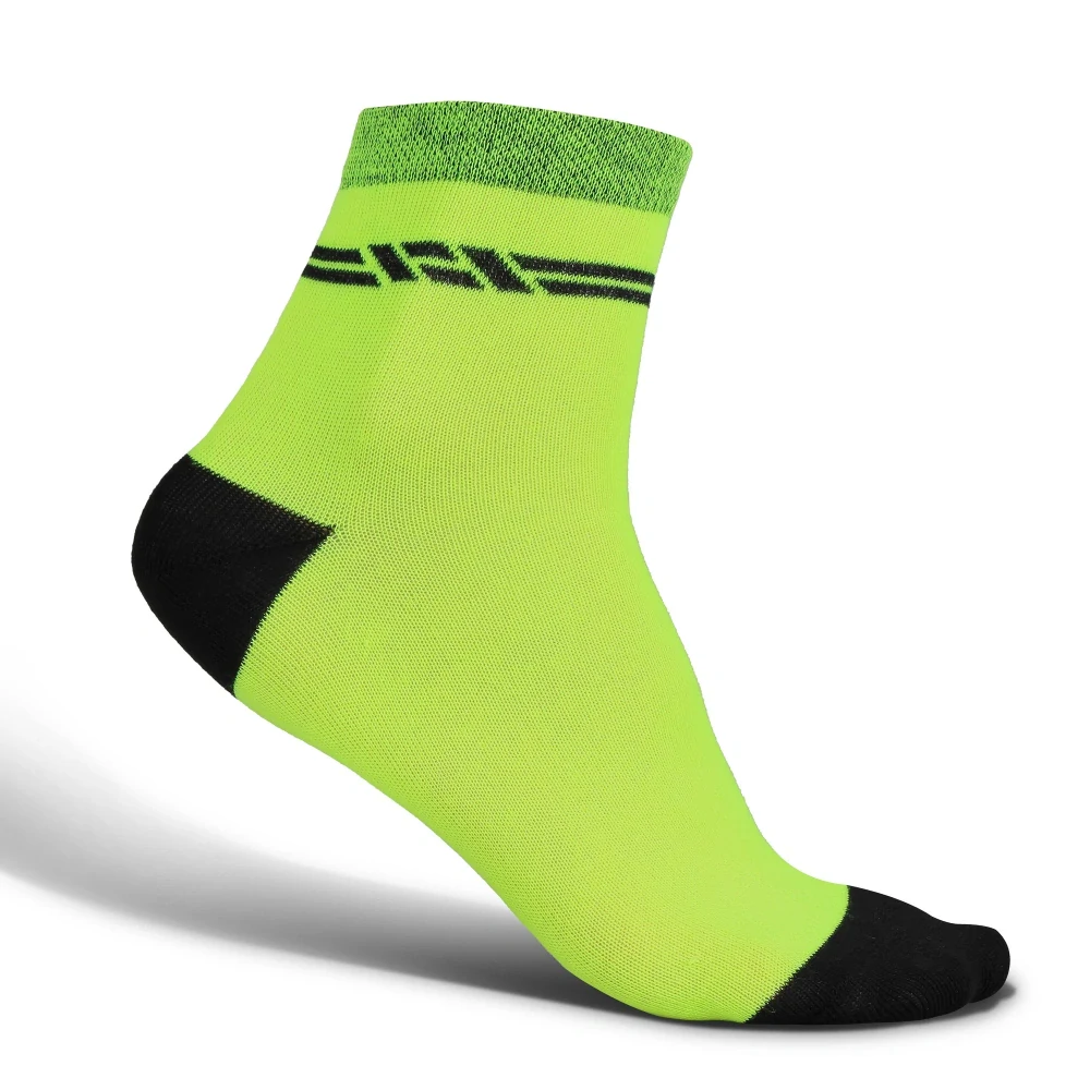 TXR Športová polovysoká ponožka Neon fluo žltá 46/48