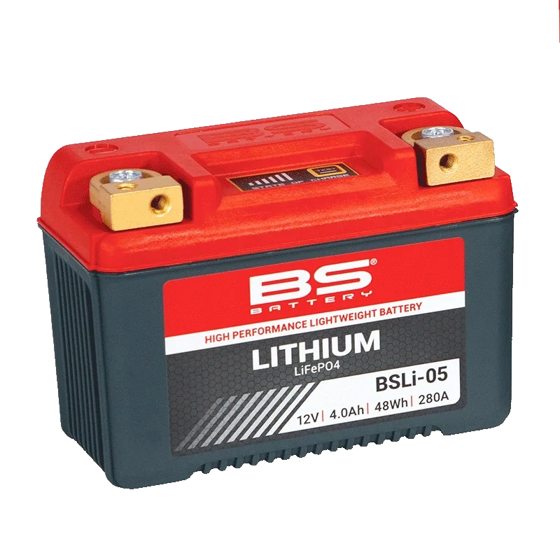 BS-BATTERY BSLI-05 12V 4Ah 280A P+ LiFePO4 lítiová motobatéria