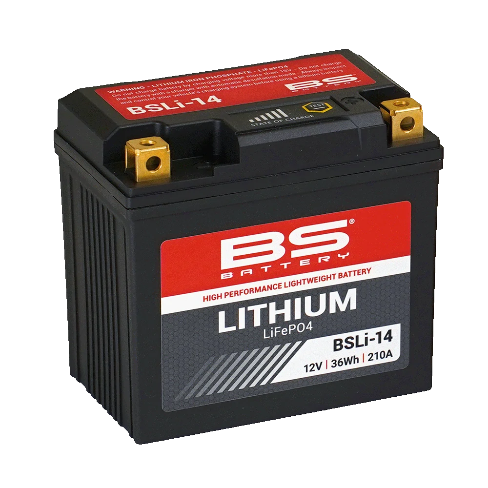BS-BATTERY BSLI-14 12V 3Ah 210A P+ LiFePO4 lítiová motobatéria