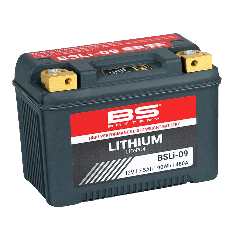 BS-BATTERY BSLI-09 12V 7,5Ah 480A L+ LiFePO4 lítiová motobatéria