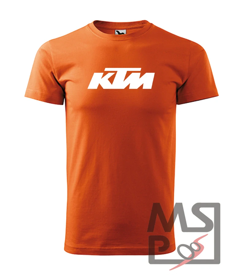 Pánske tričko s motívom KTM 2XL oranžové