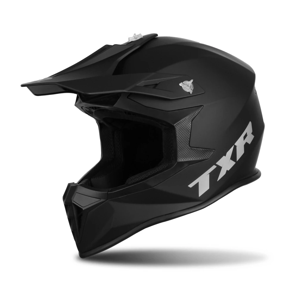 TXR Motokrosová prilba Fury čierna matná L