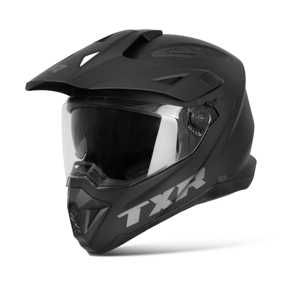 TXR Enduro prilba Explorer čierna matná XL