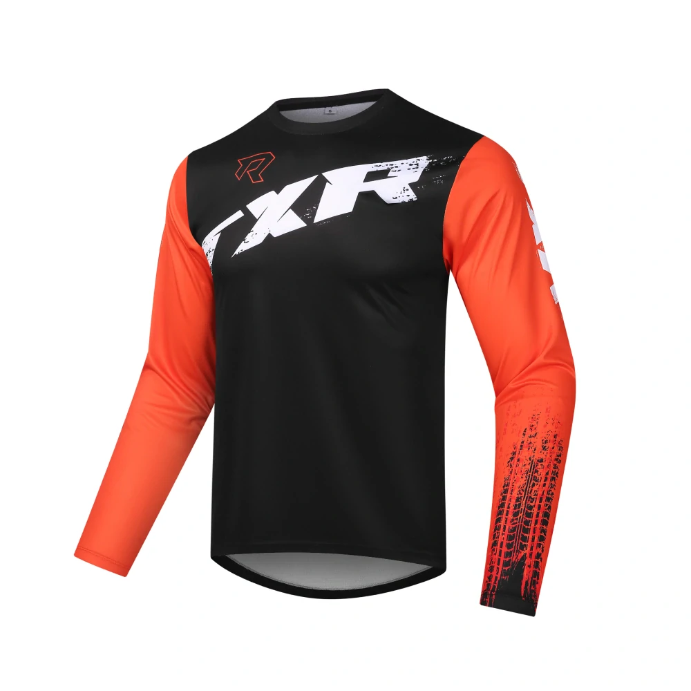 TXR Motokrosový dres Pulse čierno-oranžový M