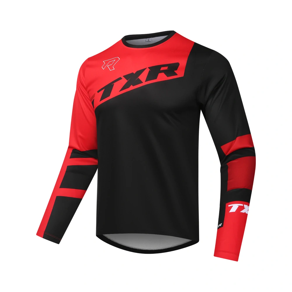 TXR Motokrosový dres Vortex čierno-červený XXL