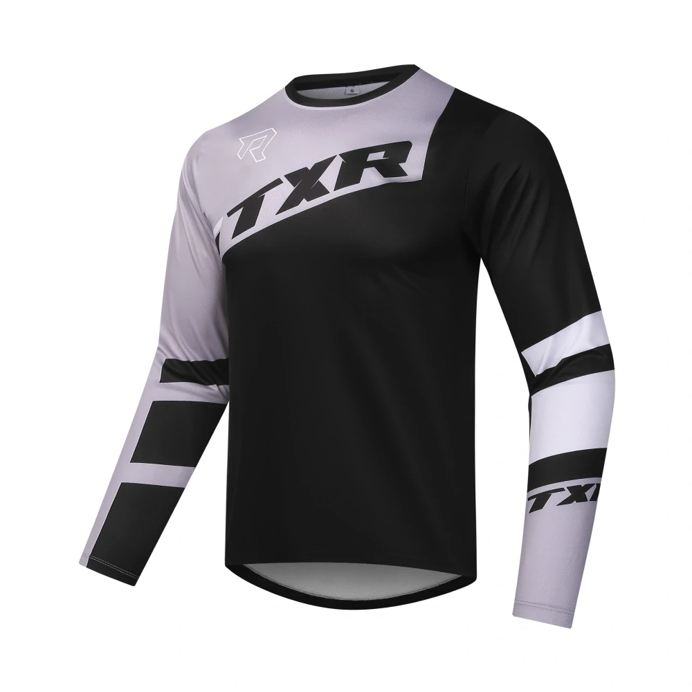 TXR Motokrosový dres Vortex čierno-sivý XL