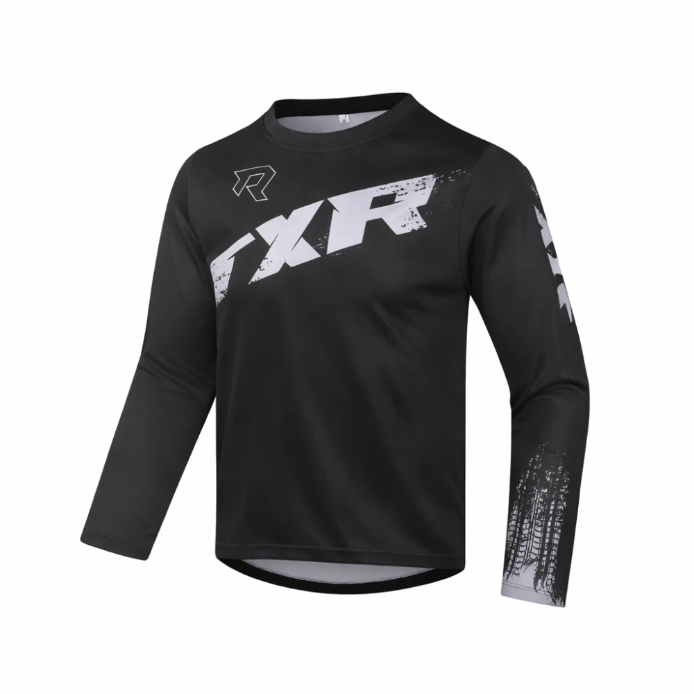 TXR Detský motokrosový dres Pulse čierny XS