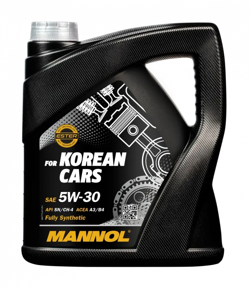 MANNOL Motorový olej 7713 for Korean Cars 5W-30 – 4L