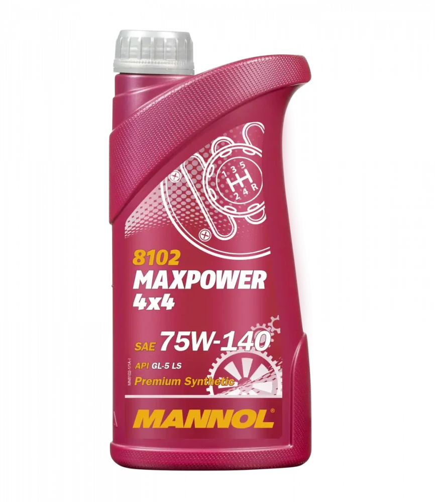 MANNOL Prevodový olej 8102 Maxpower 4x4 75W-140 GL-5 - 1L