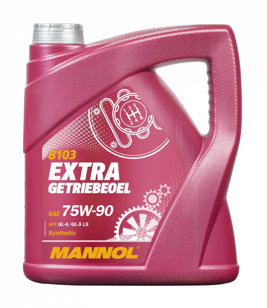 MANNOL Prevodový olej 8103 Extra Getriebeoel 75W-90 GL-4/GL-5 LS - 4L