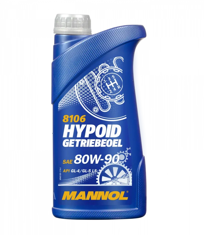 MANNOL Prevodový olej 8106 Hypoid Getriebeoel 80W-90 GL-4/GL-5 LS - 1L
