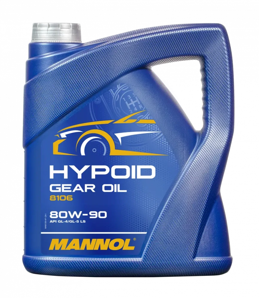 MANNOL Prevodový olej 8106 Hypoid Getriebeoel 80W-90 GL-4/GL-5 LS - 4L