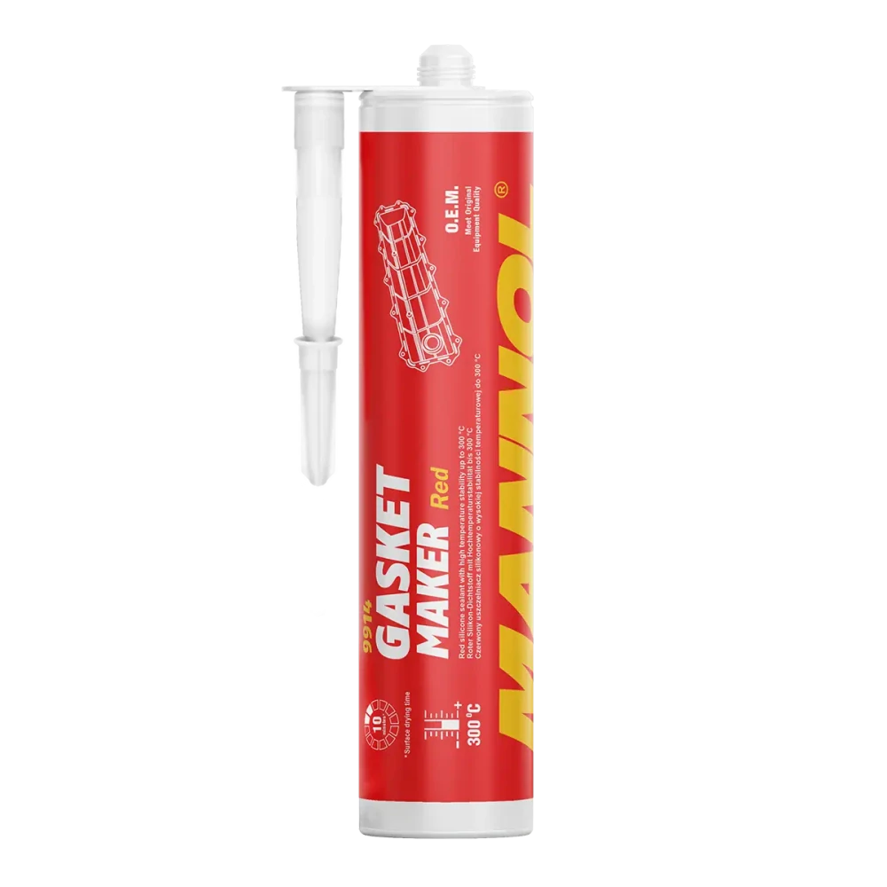 MANNOL 9914 Gasket Maker Red (silikónový tmel červený) - 310ml