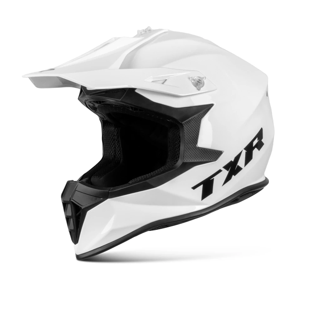 TXR Motokrosová prilba Fury biela S
