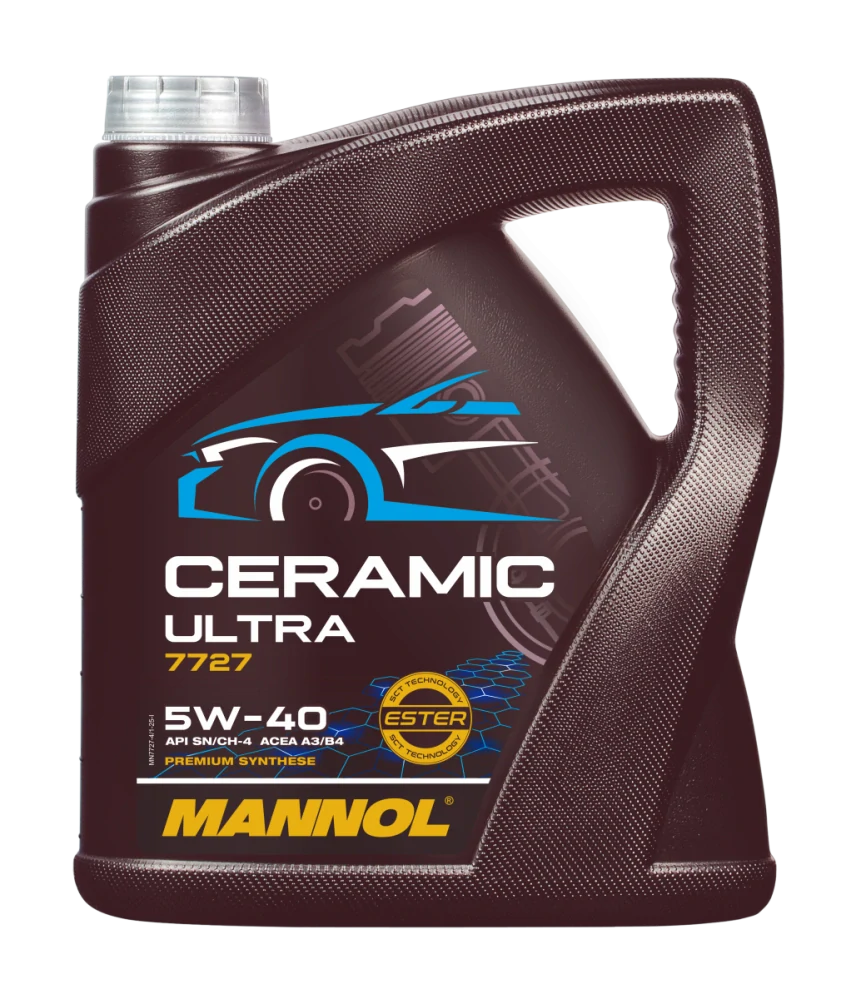 MANNOL Motorový olej 7727 Ceramic Ultra 5W-40 - 4L