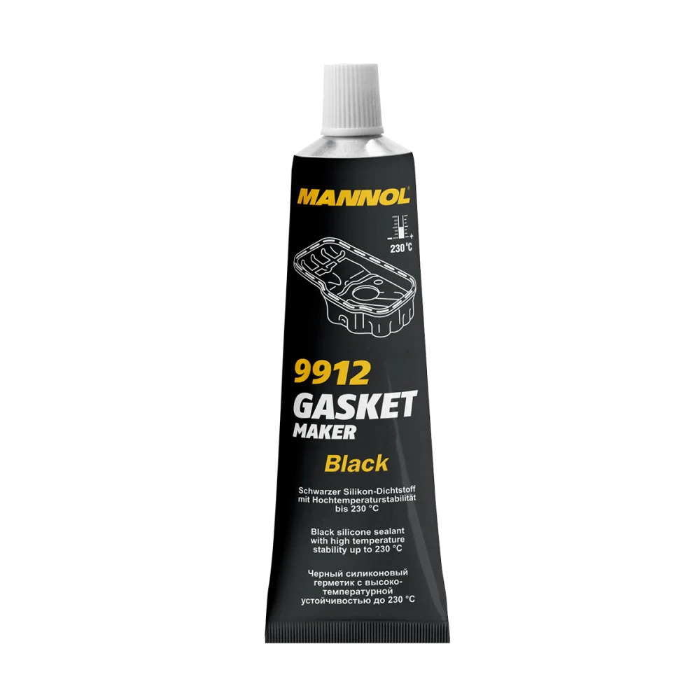 MANNOL 9912 Gasket Maker Black (silikónový tmel čierny) - 85g