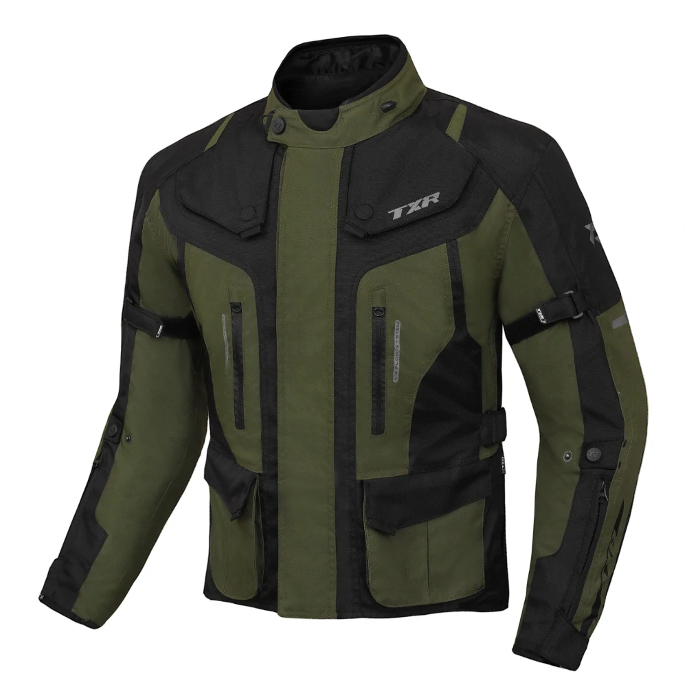TXR Bunda na motorku Expedition khaki XL