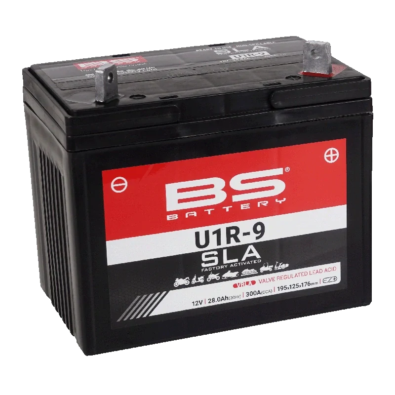 BS-BATTERY U1R-9 12V 28Ah 300A 195x125x176mm P+ AGM bezúdržbová motobatéria