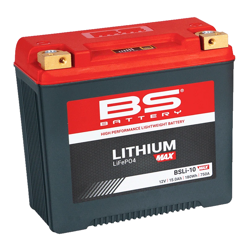 BS-BATTERY BSLI-10 MAX 12V 15Ah 750A P+ LiFePO4 lítiová motobatéria