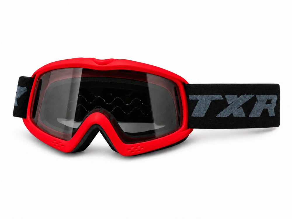 TXR Detské motokrosové okuliare Nitro 2 červené