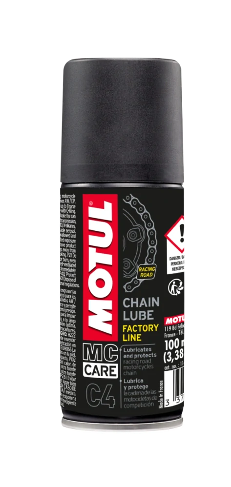 MOTUL Mazivo na reťaz C4 Chain Lube Factory Line 100ml