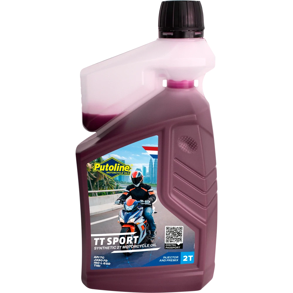PUTOLINE Motorový olej TT Sport 2T 1L - dávkovacia fľaša