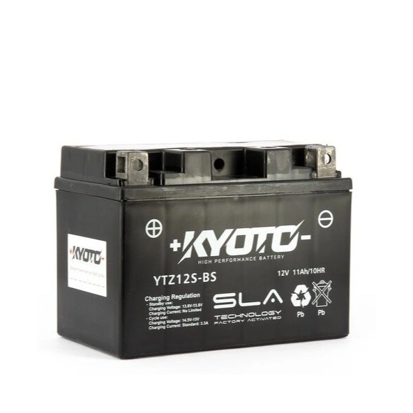 KYOTO GTZ12S-BS 12V 11Ah 210A 150x87x110mm L+ AGM bezúdržbová motobatéria