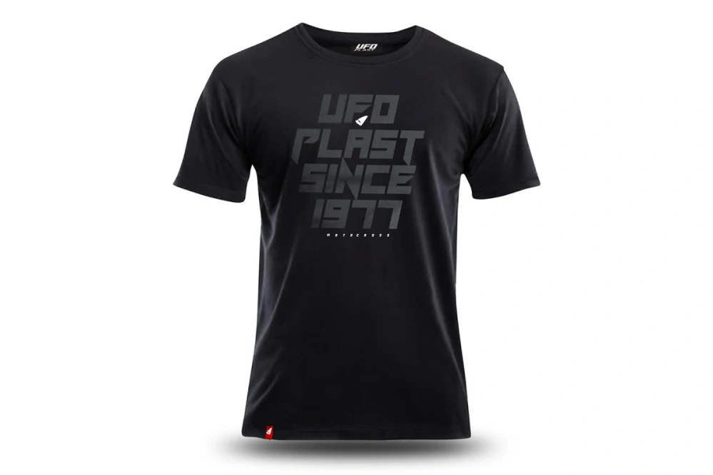 UFO PLAST Tričko čierne Since 1977 XL