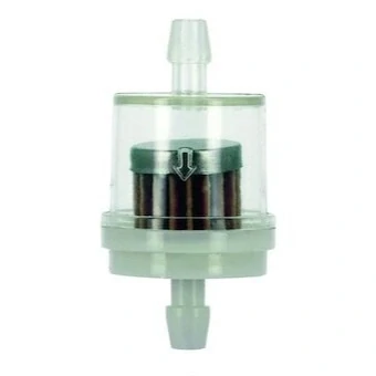 Palivový filter na motorku 6 mm (1/4") s papierovou vložkou