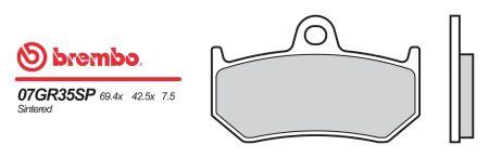 BREMBO brzdové destičky moto 07GR35SP