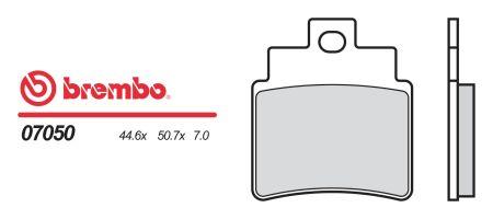 BREMBO brzdové destičky moto 07050